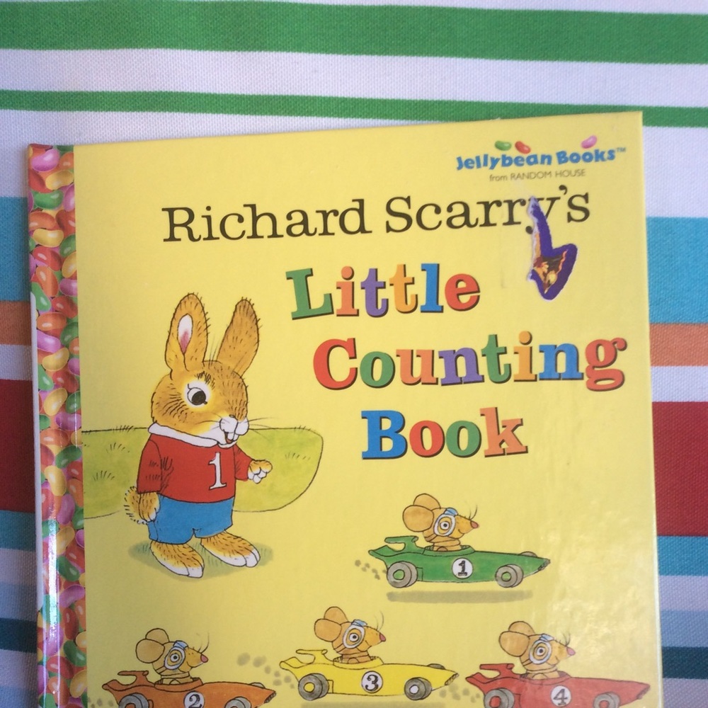 Vintage Richard Scary‘s Little counting book EUC
